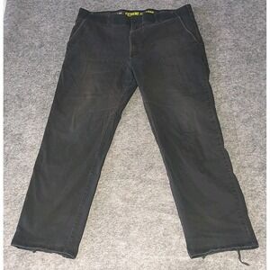 Lee Pants Men's Size 40x30 Black Extreme Comfort Straight Fit